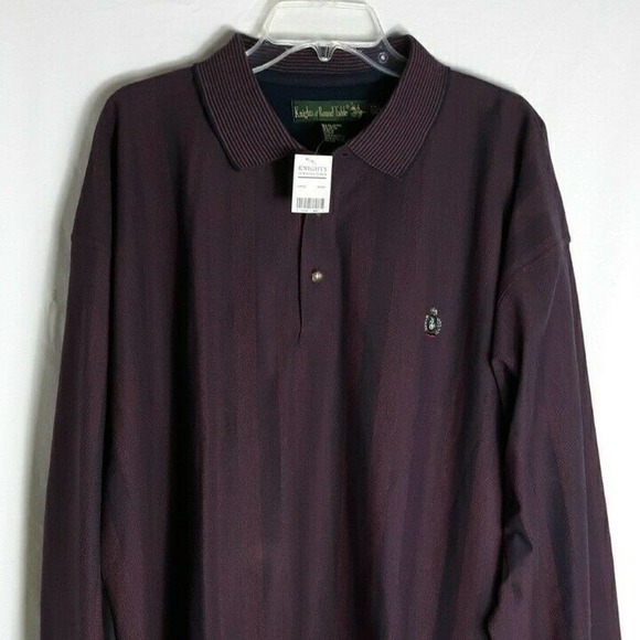 Knights Of The Round Table Men's 3XLT Polo Shirt - Picture 2 of 7